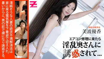 heyzo-0103 エアコン修理に来たら淫乱奥さんに誘惑されて...