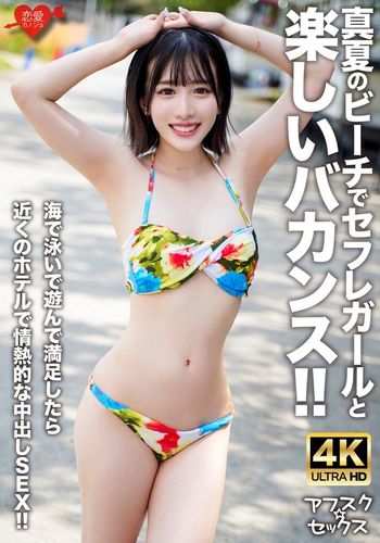 EROFV-306 【アフスク☆セックス】真夏のビーチでセフレガールと楽しいバカンス!!海で泳いで遊んで満足したら近くのホテルで情熱的な中出しSEX!!