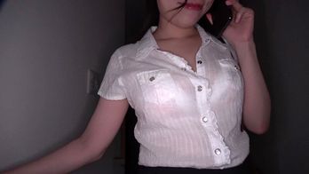 CRNX-155 【4K】彼女の居ぬ間に巨乳ビッチお姉さんに痴女られました… 浜辺栞帆
