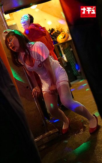 NHDTB-97202 ハロウィン羞恥 敏感乳首いじりVer. ミニスカナース