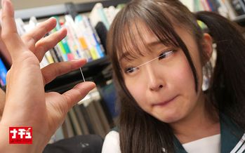NHDTB-98305 図書館で声も出せず糸引くほど愛液が溢れ出す敏感娘31 美尻ツインテ女子
