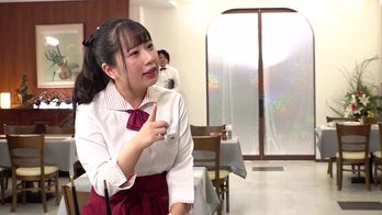 ZOZO-238 羞恥！おっぱいや膣穴尻穴までも視姦された私…日給8万円だけど制服が逆バニーなファミレスアルバイト！ 有栖かなう