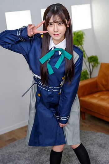 EINAV-003 めちゃかわ黒髪清楚系JD被写体とコスハメ撮影会♪ ビジュアル最強S級レイヤー鬼潮噴射 あかりちゃん21歳