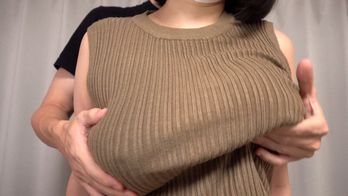 ONIN-097 天然巨乳を揉む 服の上からでもわかるボリュームおっぱいを着衣や生で揉んだり吸ったりこねくり回したり
